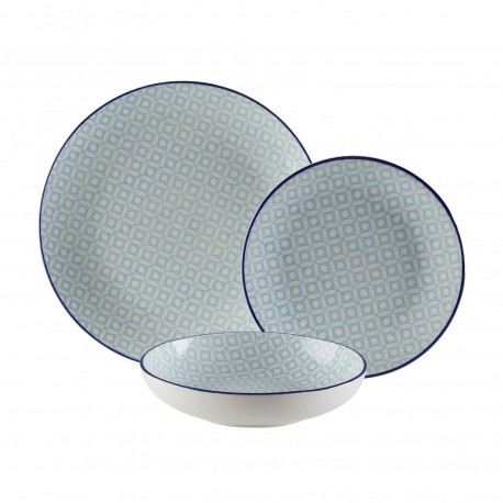 STOVIGLIA 18 PEZZI NIKARA