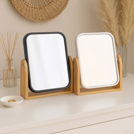 SPECCHIO DA TAVOLO BIANCO 1X/3X