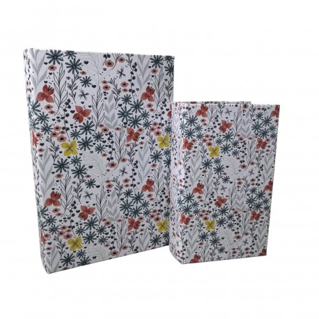 SET 2 LIBRI DECORAZIONE FIORELLA