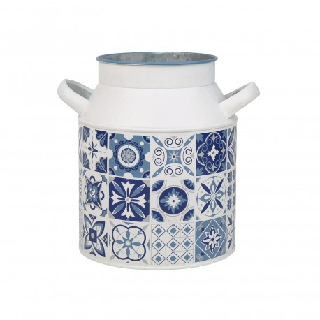 VASO AZURITA METALLICO