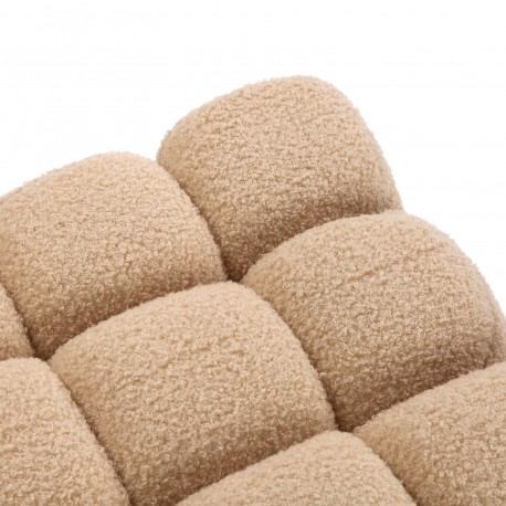 POUF QUADRATO "BORREGUITO" BEIGE