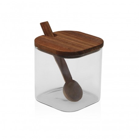 BARATTOLO BOROSILICATO E ACACIA 370ML