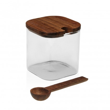 BARATTOLO BOROSILICATO E ACACIA 370ML