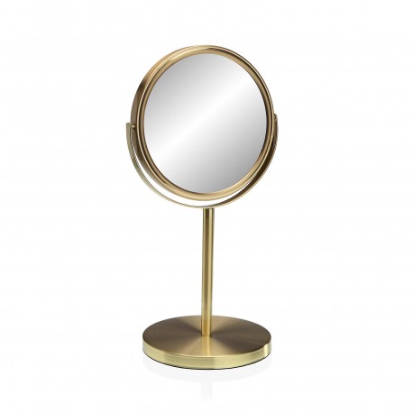 SPECCHIO CON BASE 1X/7X DORATO