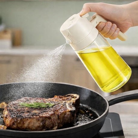 DISPENSER OLIO SPRAY 450ML BIANCO