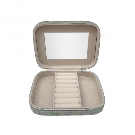 PORTAGIOIE VELLUTO VERDE MENTA