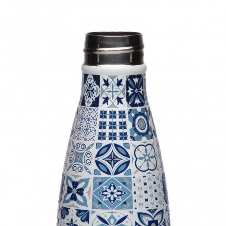 BOTTIGLIA ACCIAIO INOX AZZURRITE