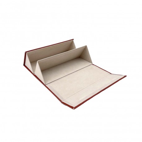 CUSTODIA DOPPIA OCCHIALI TERRACOTTA