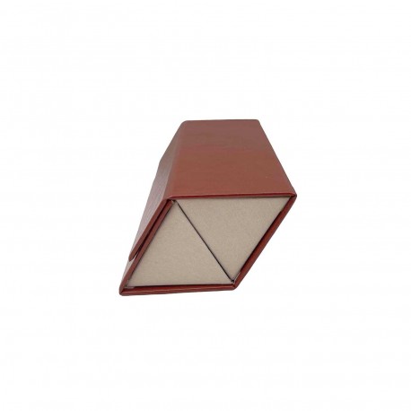 CUSTODIA DOPPIA OCCHIALI TERRACOTTA