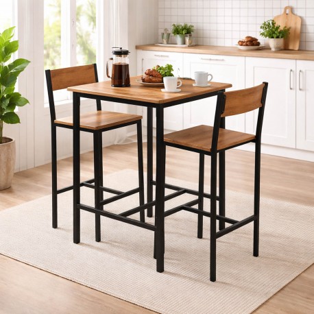 SET TAVOLO E 2 SEDIE