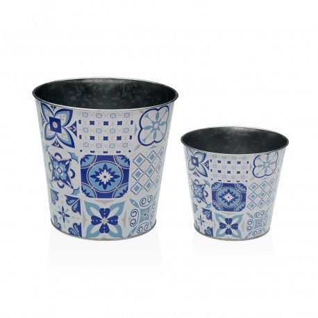 VASO AZURITA METALLICO XL