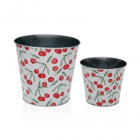 VASO CHERRIES METALLICO XL