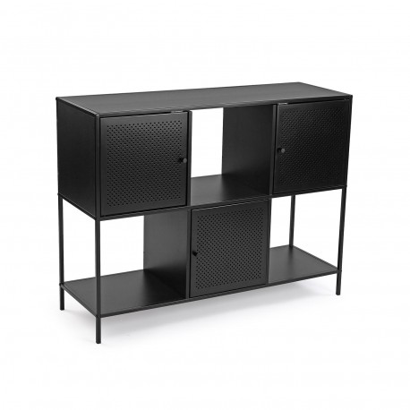 CREDENZA 3 ANTE NERO