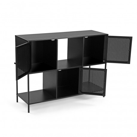 CREDENZA 3 ANTE NERO