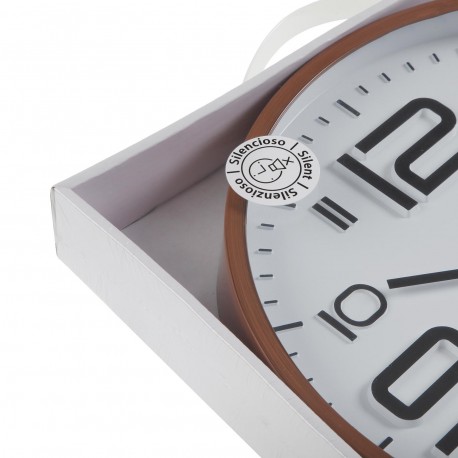 OROLOGIO DA PARETE BIANCO 30 CM