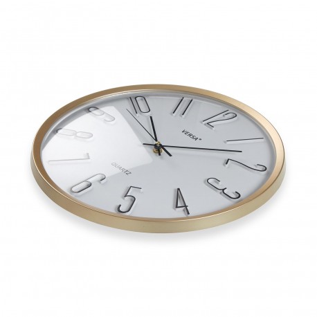 OROLOGIO DA PARETE BIANCO 33 CM