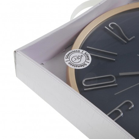 OROLOGIO DA PARETE GRIGIO 33 CM