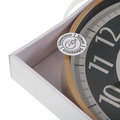 OROLOGIO DA PARETE GRIGIO 30 CM