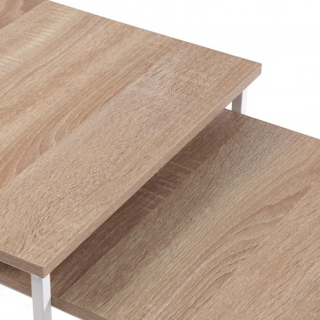 SET TAVOLINI TIGRIS BIANCO