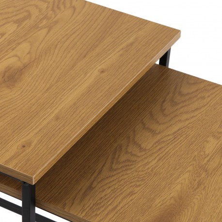 SET TAVOLINI TIGRIS NERO