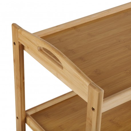 CARRELLO CON RUOTE 4 RIPIANI