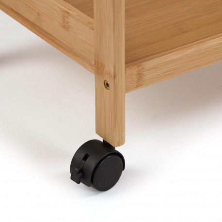 CARRELLO CON RUOTE 4 RIPIANI