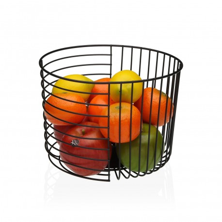 FRUTTIERA METALLO NERO