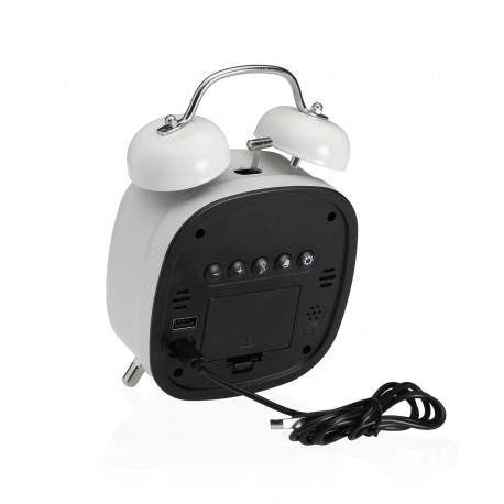 SVEGLIA DIGITALE BIANCO