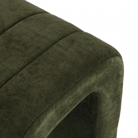 PANCHINA IMBOTTITA VERDE