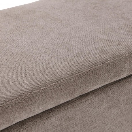 PANCA LETTO IMBOTTITA BEIGE
