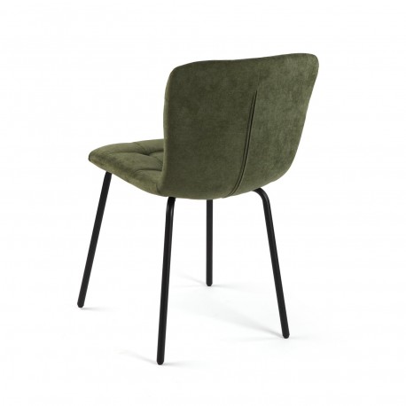 SEDIA IMBOTTITA VERDE