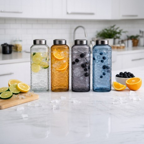 BOTTIGLIA VETRO 1,3L TRASPARENTE