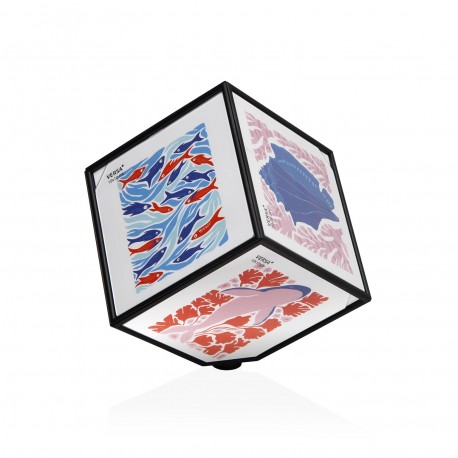 CUBO FOTO NERO "JUNO" 10X10