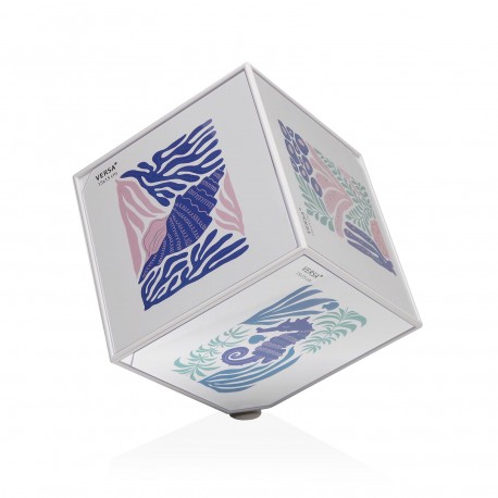 CUBO FOTO BIANCO "JUNO" 15X15