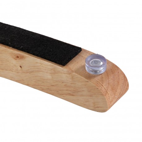 SEDIA A DONDOLO CON CUSCINO GRIGIO