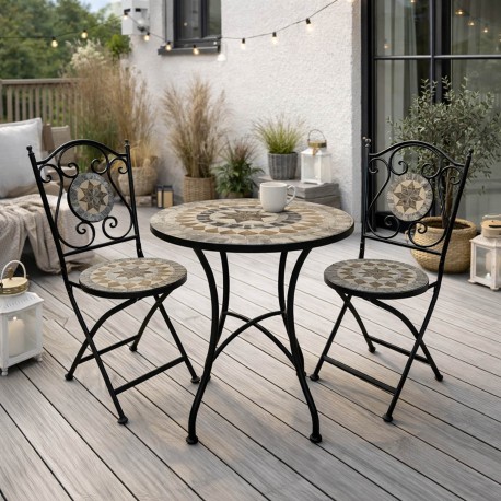 SET TAVOLO E 2 SEDIE ERIS