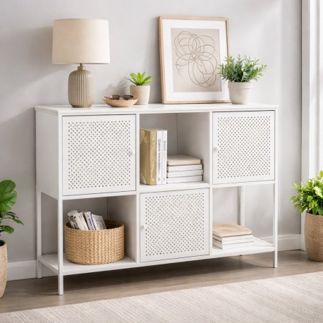 CREDENZA 3 ANTE BIANCO