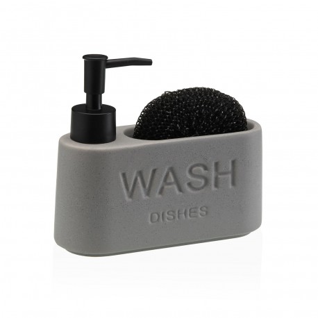 DISPENSER PORTA SPUGNA "WASH" GRIGIO