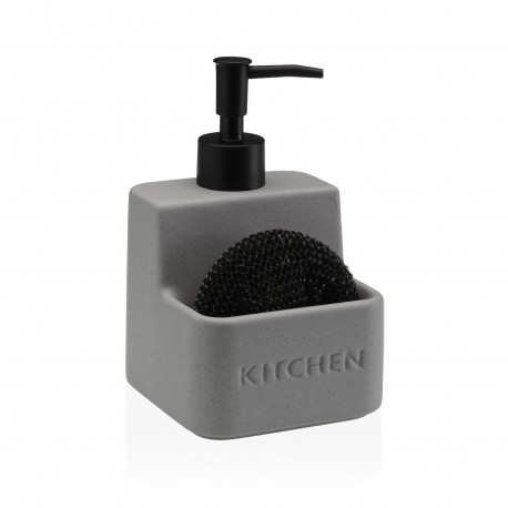 DISPENSER PORTA SPUGNA "KITCHEN" GRIGIO