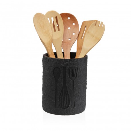 PORTAUTENSILI GRANDE GRIGIO