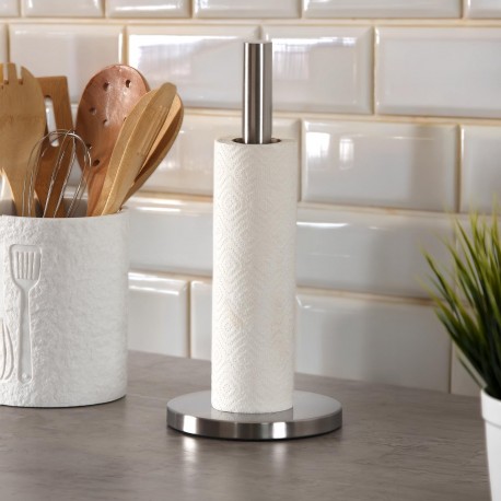 PORTAROTOLO CROMATO IN METALLO