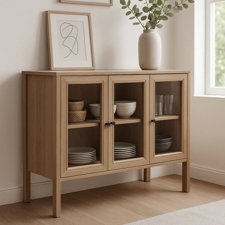 CREDENZA LYDEN 3 ANTE VETRO