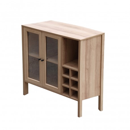 CREDENZA LYDEN 2 ANTE CON PORTABOTTIGLIE