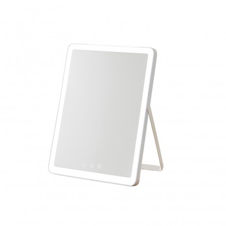 SPECCHIO RETTANGOLARE LED CON SUPPORTO