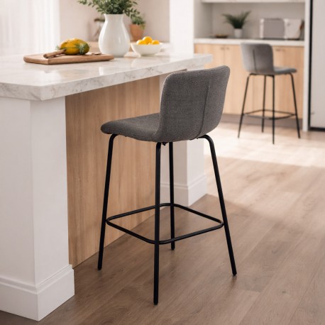 SGABELLO GRIGIO CHIARO