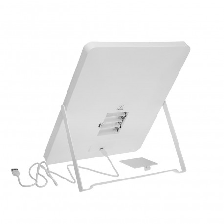 SPECCHIO RETTANGOLARE LED CON SUPPORTO