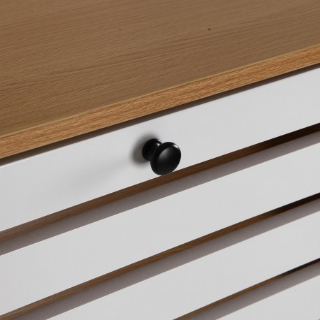 SCARPIERA 3 ANTE CON ARMADIO A SPECCHIO