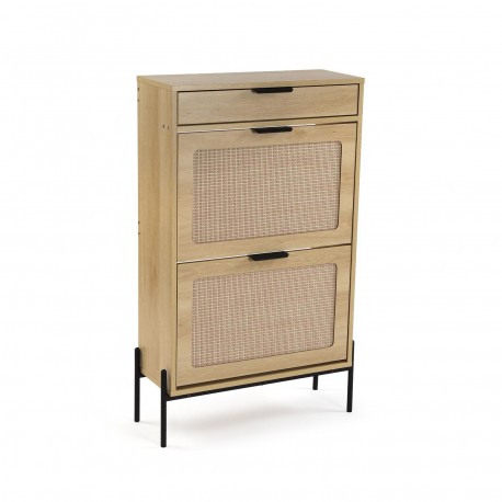 SCARPIERA 2 ANTE CON CASSETTO