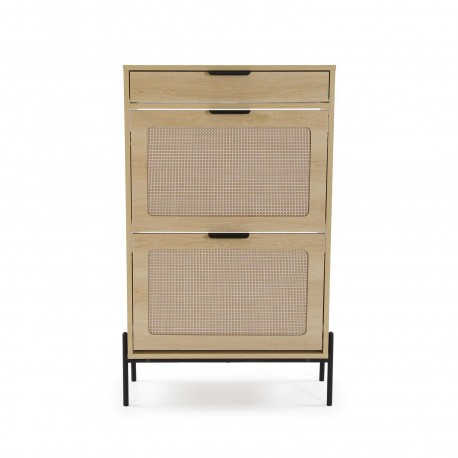 SCARPIERA 2 ANTE CON CASSETTO