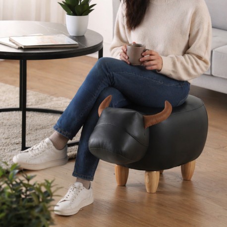 POUF TORO NERO